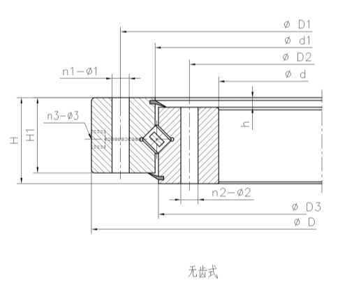 轉盤交叉無齒式